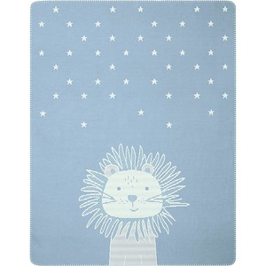 biederlack, Biederlack Babydecke Leo, BIEDERLACK Babydecke »Leo«, mit süssem Löwen, Kuscheldecke
