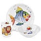 undefined, Seltmann Weiden Frühstücksset Compact Bunte Tierwelt 3-teilig, 