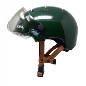 Kask, Kask Urban Lifestyle Velohelm für City/E-Bike mit Rauchglasvisier - Metal Green, Kask Urban Lifestyle Velohelm mit Visier für City/E-Bike mit Rauchglasvisier - Metal Green (Grössen : L (59-62))