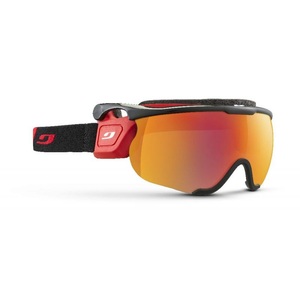 Julbo, Julbo Skibrille Sniper EVO M - Grau-Rosa, ML Fire, Julbo Sniper Evo M Spectron 2 - Skibrille Red / Black One Size