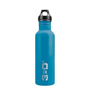 360Grad, 360° degrees Stainless Trinkflasche 750ml blau 2021 Trinkflaschen BPA frei, 