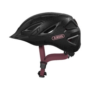 ABUS, ABUS Urban-I 3.0 Helm schwarz 2021 S | 51-55cm Trekking & City Helme, ABUS Velohelm Urban-I 3.0 - Flower Art (Grösse: S (51-55 cm))