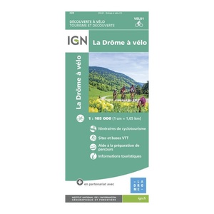 undefined, La Drome a velo, IGN Drôme À Vélo One Size