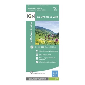 undefined, La Drome a velo, IGN Drôme À Vélo One Size