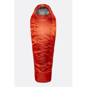 Rab, Rab Solar Eco 1 Schlafsack Regular rot Left Zipper 2022 Schlafsäcke, Rab Solar Eco 1 Schlafsack