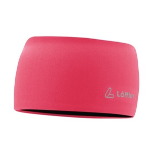 Löffler, Löffler Mono Wide Stirnband (Pink), Loeffler Mono Headband Wide - Stirnband Rouge Red OS