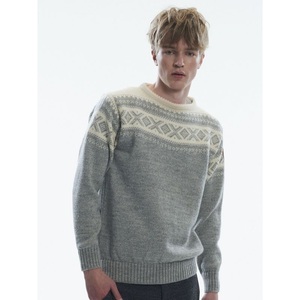 Dale of Norway Cortina 1956 Uni Sweater - Pullover Light Charcoal Mel Off-white S