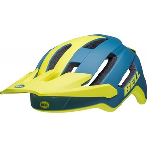 Bell Helmets, Bell Helmets 4Forty Air MIPS - MTB-Helm Matte Blue / Hiviz 58-62 cm, Bell 4Forty Air MIPS Velohelm azur