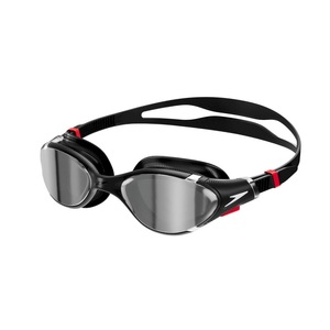 SPEEDO, Schwimmbrille Unisex Grau ONE SIZE, Speedo Biofuse 2.0 - Schwimmbrille Mirror Black / Silver One Size