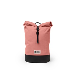 MeroMero Annecy Bike Bag - Fahrradrucksack Blossom Pink / Black Leather 10 - 15 L