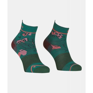 Ortovox, Ortovox Damen Alpine Light Quarter Socken, Ortovox Alpine Light Quarter Socks - Merinosocken - Damen Pacific Green 35 - 38