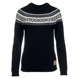 Dale of Norway Vågsøy Sweater - Merinopullover - Damen Black / Off White S