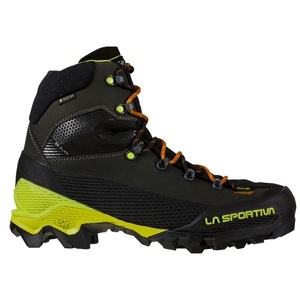 La Sportiva, La Sportiva Herren Aequilibrium LT GTX Schuhe, La Sportiva Aequilibrium LT GTX - Hochtourenschuhe - Herren Carbon / Lime Punch 46