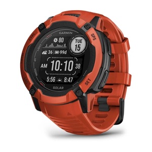 Garmin Instinct 2X Solar - Multifunktionsuhr Flame Red One Size