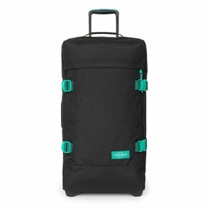 EASTPAK, Tranverz L Kontrast Stripe Black, Eastpak Tranverz - Reisetasche mit Rollen Kontrast Stripe Black L (121 L)
