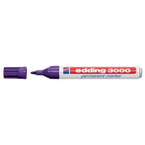 EDDING Permanent Marker 3000 1,5-3mm 3000-8 violett