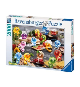 Ravensburger, Puzzle Küche, Kochen, Gelini, 