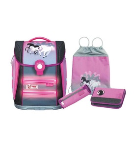 McNeill, MCNEILL Schulranzen-Set ERGO PRIMERO 9638171000 SPIRIT McLight 4-teili, 