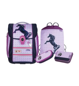 McNeill, MCNEILL Schulranzen-Set ERGO PRIMERO 9638212000 STORMY McLight 4-teili, 