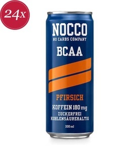 undefined, Nocco Bcaa - Pfirsich, 330ml, NOCCO BCAA Pfirsich (24x330ml)
