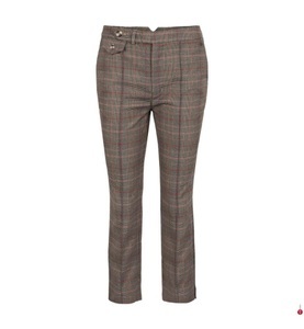 PEPE JEANS, Pepe Jeans London - Hose Lia - Braun und Rot, 