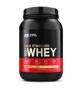 Optimum Nutrition, Optimum Nutrition - 100% Whey Gold Standard French Vanille Crème 2lb - 900 g, Optimum Nutrition 100% Whey Gold Standard French Vanilla Crème