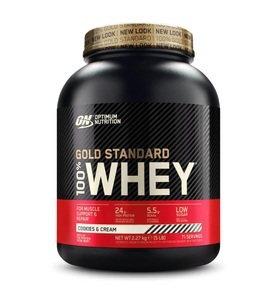 Protein, Optimum Nutrition Whey Protein Gold Standard 2267g Cookie Cream, Optimum Nutrition Whey Protein Gold Standard 2267 g Cookie Cream