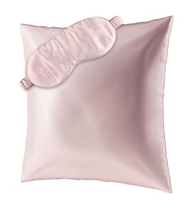 undefined, Ailoria - Kopfkissenbezug (80 x 80 cm) und Schlafmaske aus Seide - Rose, AILORIA - BEAUTY SLEEP SET L Kopfkissenbezug (80x80) und Schlafmaske aus Seide, L, Rosa