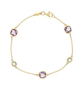 undefined, Diamanta - Armband aus Gold Pile ou Face Gold - Gold, 