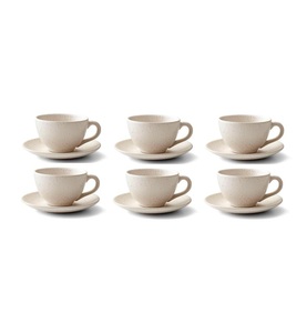 undefined, Bitz - Kaffeetasse 240 ml, 6 Stück, Crème, 