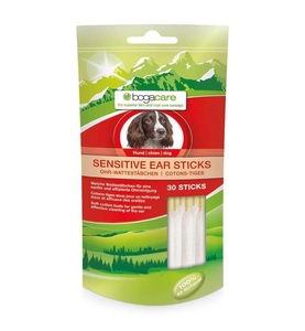 bogar, bogar Ohrenreinigung Sensitive Ear, bogacare Wattestäbchen für Hunde (30 Stk)