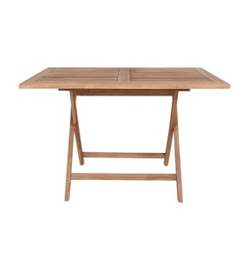 undefined, House Nordic - Klapptisch Oviedo 120 x 80 x 75cm - Braun