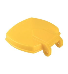 Stewi, Stewi Plastikdeckel für Bodenhülse 1320 Zubehör, Stewi 1320 Plastikdeckel für Bodenhülse ? Wäscheständer/Wäscheleine ? Gelb