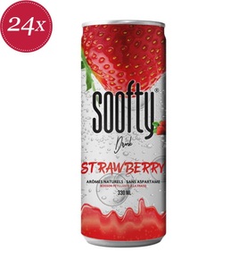 Soofty, Soofty Erdbeere, 330 ml, Soofty Drink Strawberry Dose 330ml