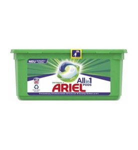 Ariel, Ariel - Tout-en-1 Pods Universal Plus - 30 Waschladungen, 