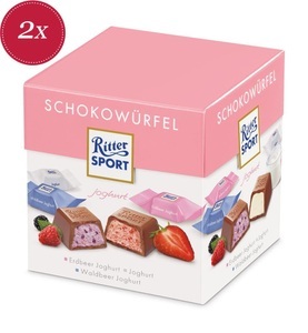 undefined, Ritter Sport Schokowürfel Joghurt Mix 22er, Ritter Sport Schokowürfel Joghurt Mix 22er