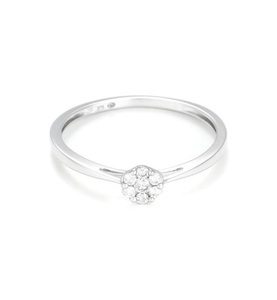 Atelier du diamant, Atelier du Diamant - Ring Marguerite - Silber, 