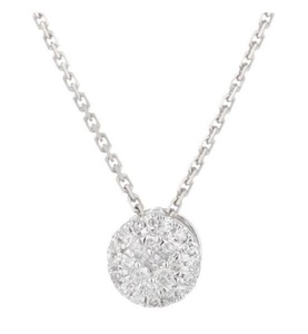 Le Diamantaire, Anhänger Mon Brillant - Weissgold - Diamanten 0.12 kt, 
