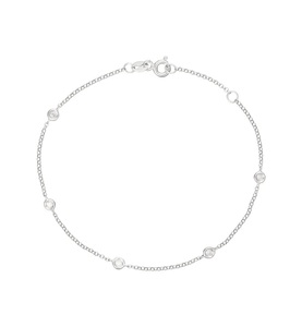 Le Diamantaire, Armband Sunshine - Weissgold - Diamanten 0.14 kt, 