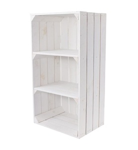 undefined, Regal »Vintage Weiss 40 x 75 cm«, Holz Zollhaus Regal »Vintage Weiss 40 x 75 cm«