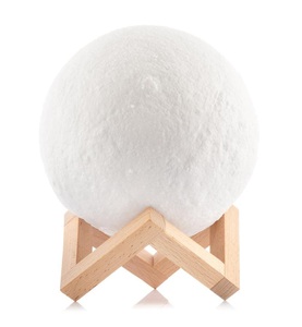 InnovaGoods, InnovaGoods - LED-Lampe Moondy - Weiss, InnovaGoods - LED-Mondlampe, 80cm, Weiss