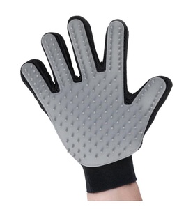 InnovaGoods, InnovaGoods - Tierpflegehandschuh - Schwarz und Hellgrau, Northio - Haustierbürstenhandschuh, One Size