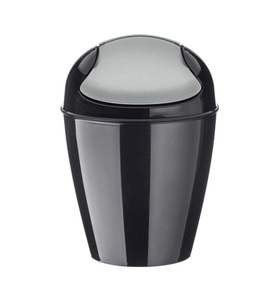 Koziol, Koziol Swingeimer DEL XS Schwarz 2 l, Mülleimer Del XS plastikmaterial schwarz XS - Koziol schwarz en plastikmaterial