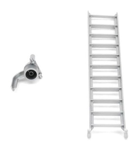 Bruder, Bruder Beistell-Leiter und Rohr, 
