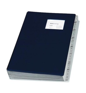 Biella, BIELLA Pultmappe Pronto 260x320mm 320424.07 dunkelblau A-Z, Biella Pultmappe Pronto, 260mm x 320mm, dunkelblau, 320424.07