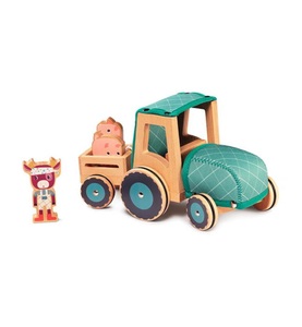 Lilliputiens, Lilliputiens - Rosalie mit ihrem Traktor FSC Holz, 