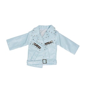 I'm A Girly, I'm a Girly I'M A GIRLY Lederjacke hellblau, 