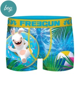 undefined, Free Gun - Rabbids Swimming Pool Boxer - Blau - 10/12 Years, 