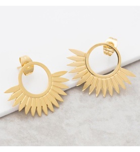 undefined, MENTHE A L'Ô - Ohrringe JANGO - Gold, 