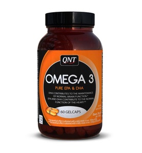 QNT, QNT - Omega 3 (1.000mg) 60 Gelcaps, Omega-3-Fettsäuren (1000 MG)